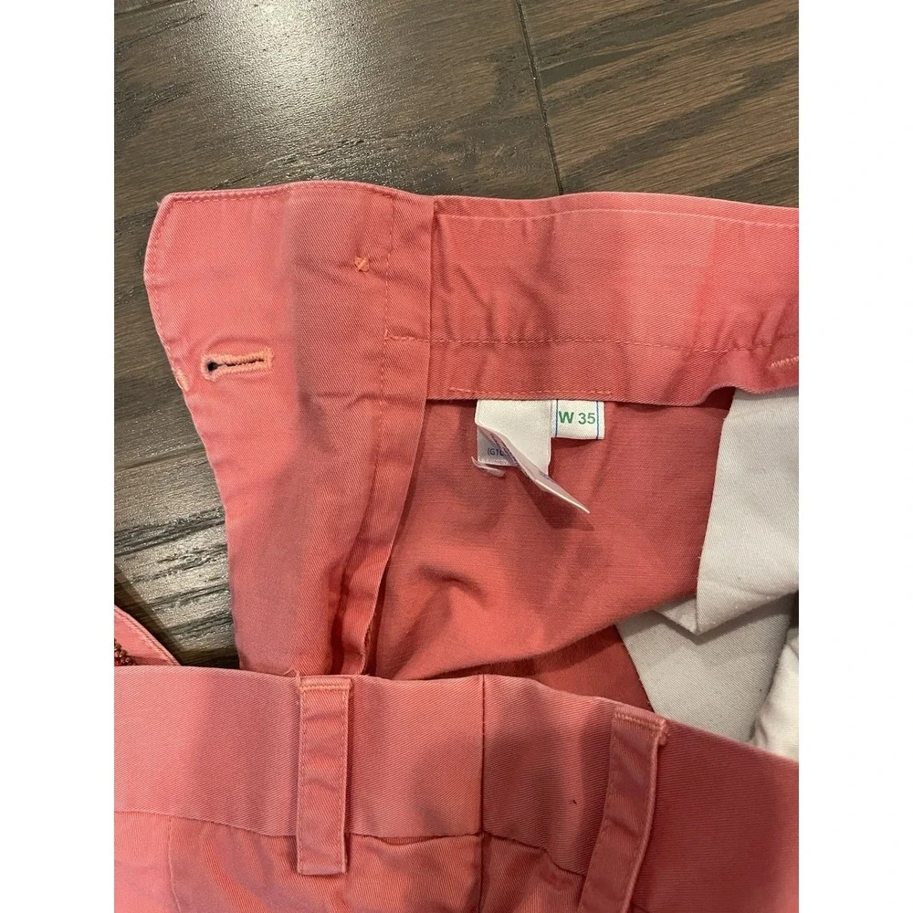 Southern Tide The Skipjack Men's 35 Salmon ShortsCasual Preppy Pima Chino (A55)